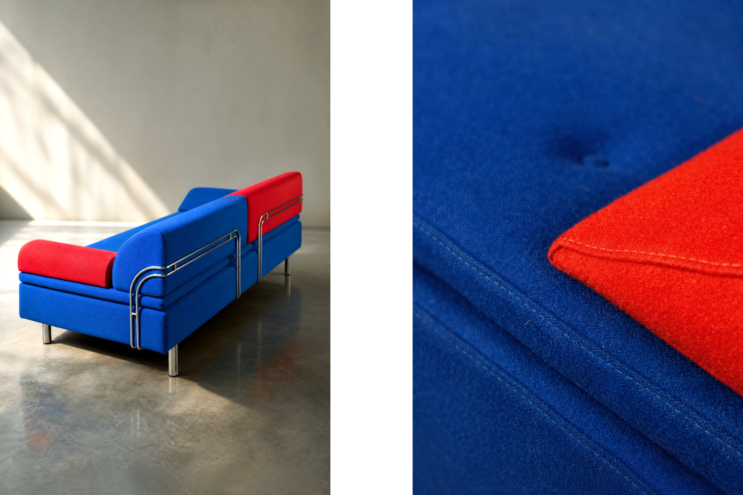 Sofa model Diva Daybed, proj. Gubi Olsen dla GUBI, Dania, 1984