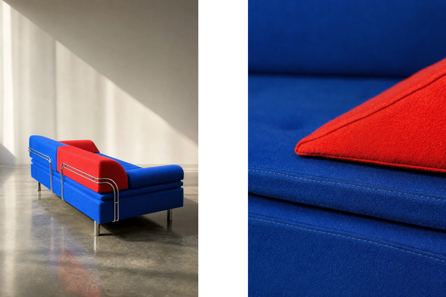 Sofa model Diva Daybed, proj. Gubi Olsen dla GUBI, Dania, 1984