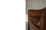 Leather lounge chair with footstool, model 2207, designed by Børge Mogensen, Fredericia, Denmark, 1960s