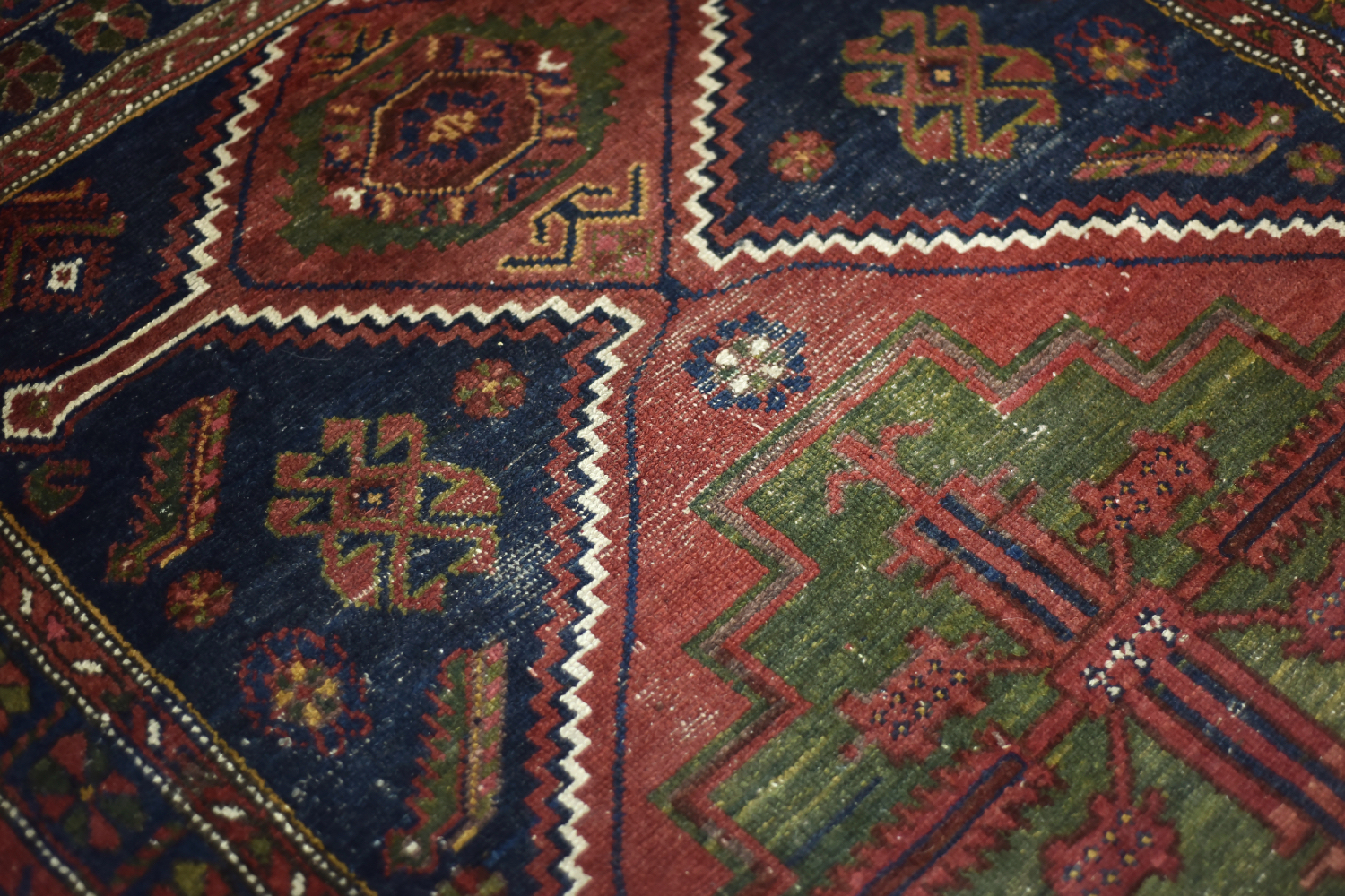 Nomadic Tribal Shiraz Qashqai rug, Persia/Iran, 1940s – MIDMOD