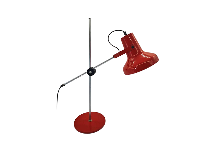 Vintage adjustable desk lamp, Model 661, East Germany, 1970s
