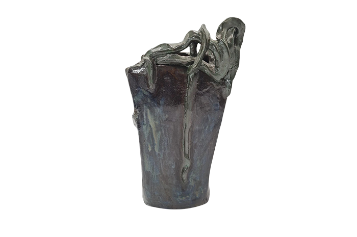 Sculptural ceramic vase, 1970s