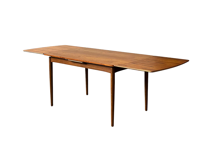 Vintage extendable table, Denmark, 1960s/70s