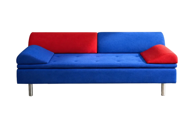 Sofa model Diva Daybed, proj. Gubi Olsen dla GUBI, Dania, 1984