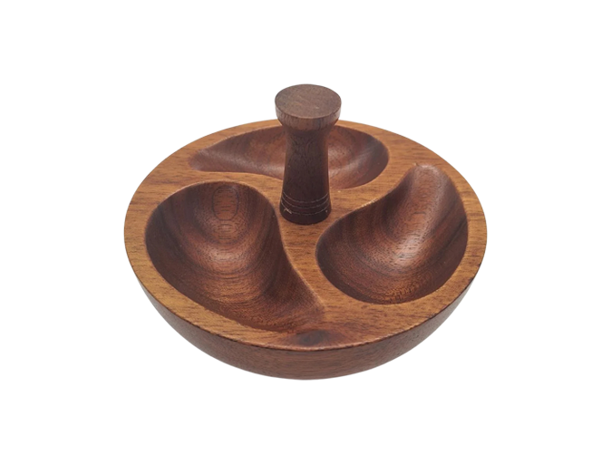 Walnut Wood Spice Rack, RO-EL, Italy, 1970s