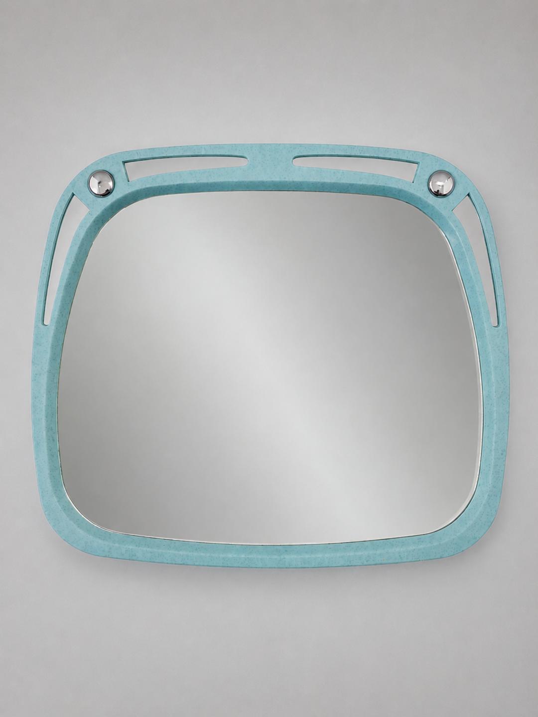 Vintage mirror in a plastic frame, 1980s