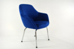 Fotel muszelka vintage, Niderlandy, lata 80