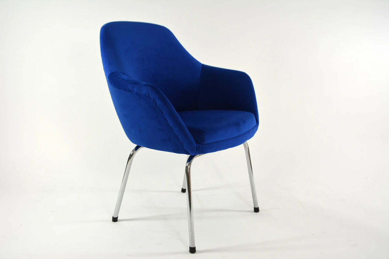 Fotel muszelka vintage, Niderlandy, lata 80