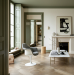Swivel "Tulip" armchair designed by Eero Saarinen, Knoll, Netherlands, 1970s