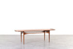 Teak coffee table designed by Tove & Edvard Kindt-Larsen, made by France & Søn, Denmark, 1960s
