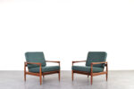Pair of vintage Kolding armchairs, designed by Erik Wørts, manufactured by IKEA, 1960s