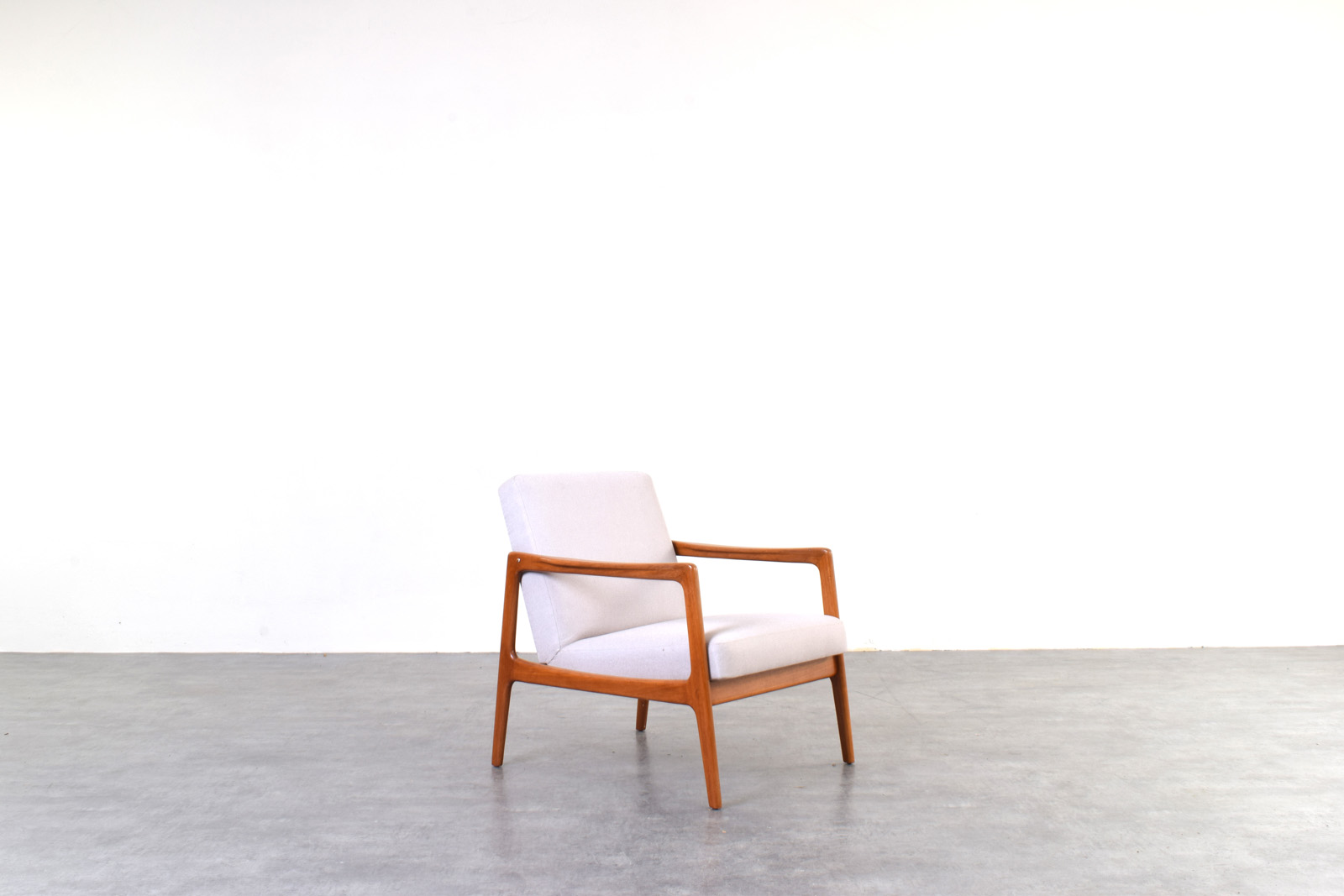 Teak armchair designed by Alf Svensson, made by Dux, Sweden, 1960s