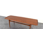 Teak coffee table designed by Tove & Edvard Kindt-Larsen, made by France & Søn, Denmark, 1960s