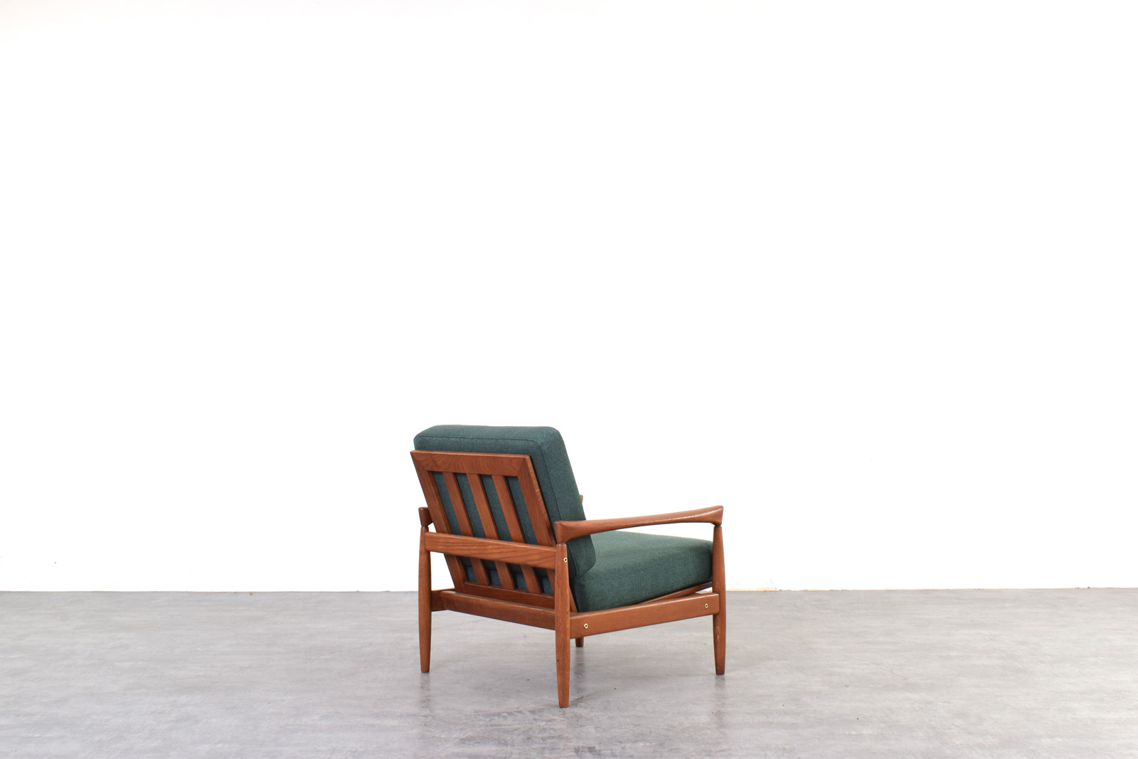 Pair of vintage Kolding armchairs, designed by Erik Wørts, manufactured by IKEA, 1960s