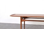 Teak coffee table designed by Tove & Edvard Kindt-Larsen, made by France & Søn, Denmark, 1960s