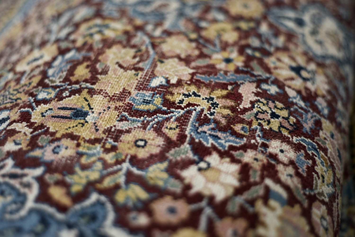 Isfahan Oriental Rug, Persia/Iran, 1940s