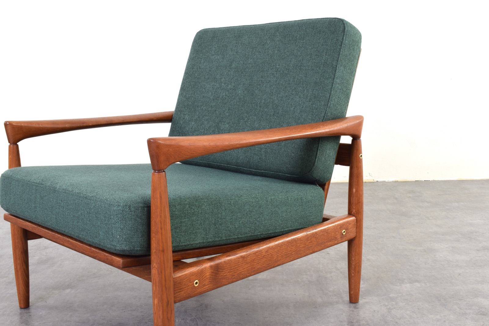 Pair of vintage Kolding armchairs, designed by Erik Wørts, manufactured by IKEA, 1960s