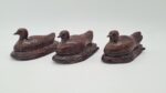 Carved bird-shaped containers, 1960s