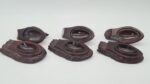 Carved bird-shaped containers, 1960s