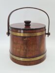 Wooden cookie jar, Vermont, USA, 1960s