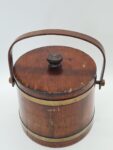 Wooden cookie jar, Vermont, USA, 1960s