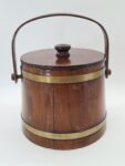 Wooden cookie jar, Vermont, USA, 1960s
