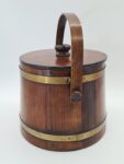 Wooden cookie jar, Vermont, USA, 1960s