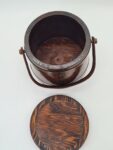 Wooden cookie jar, Vermont, USA, 1960s