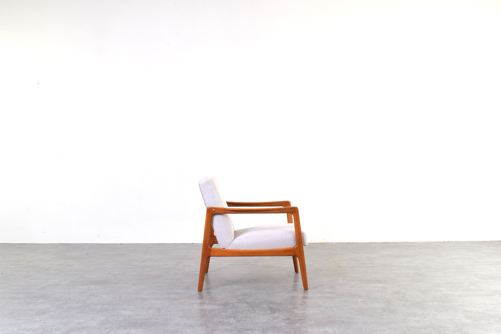 Teak armchair designed by Alf Svensson, made by Dux, Sweden, 1960s