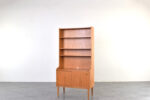 Dębowa biblioteczka vintage, Dania, lata 60