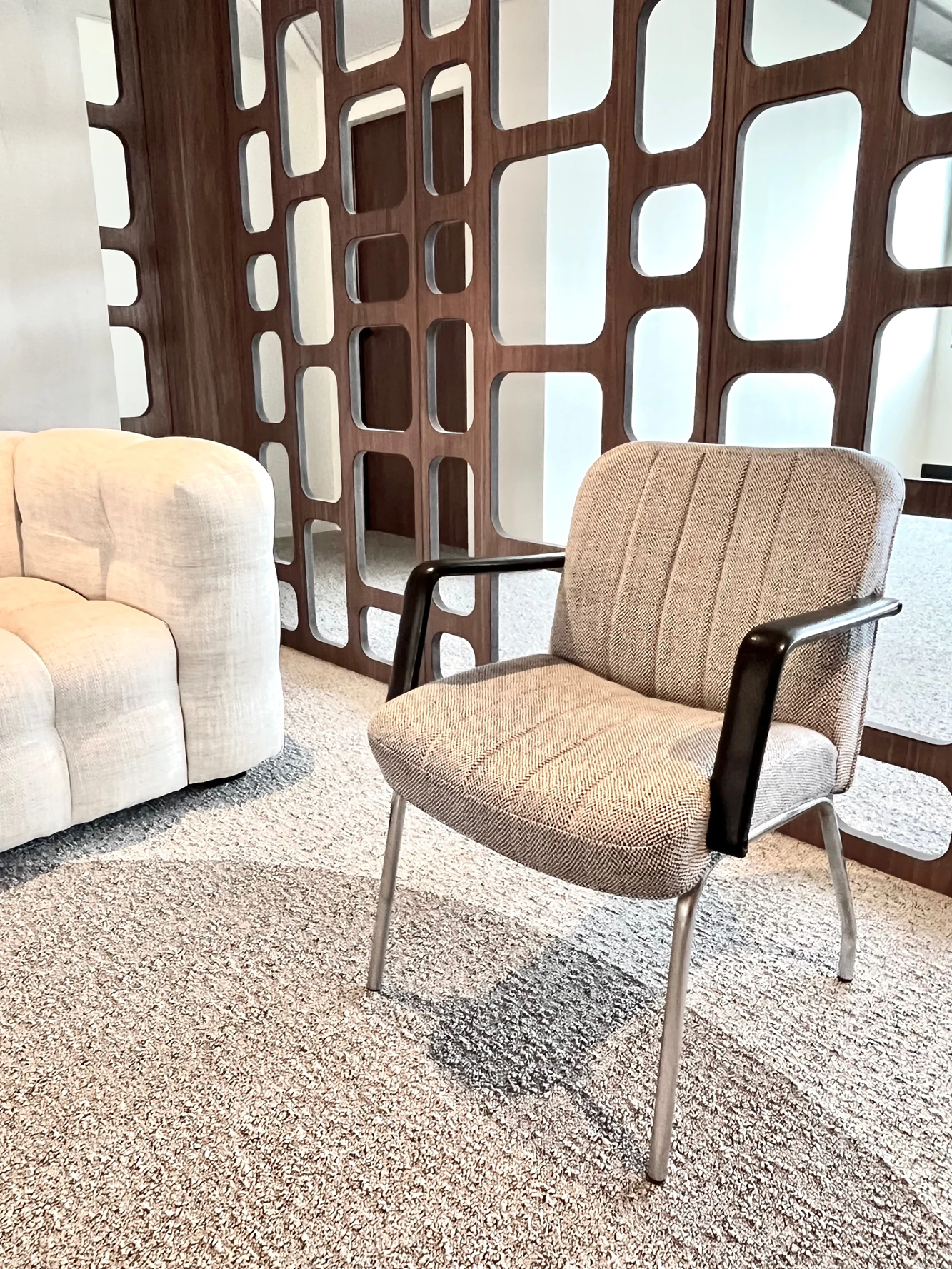 Fotel biurowy vintage, Francja, lata 70