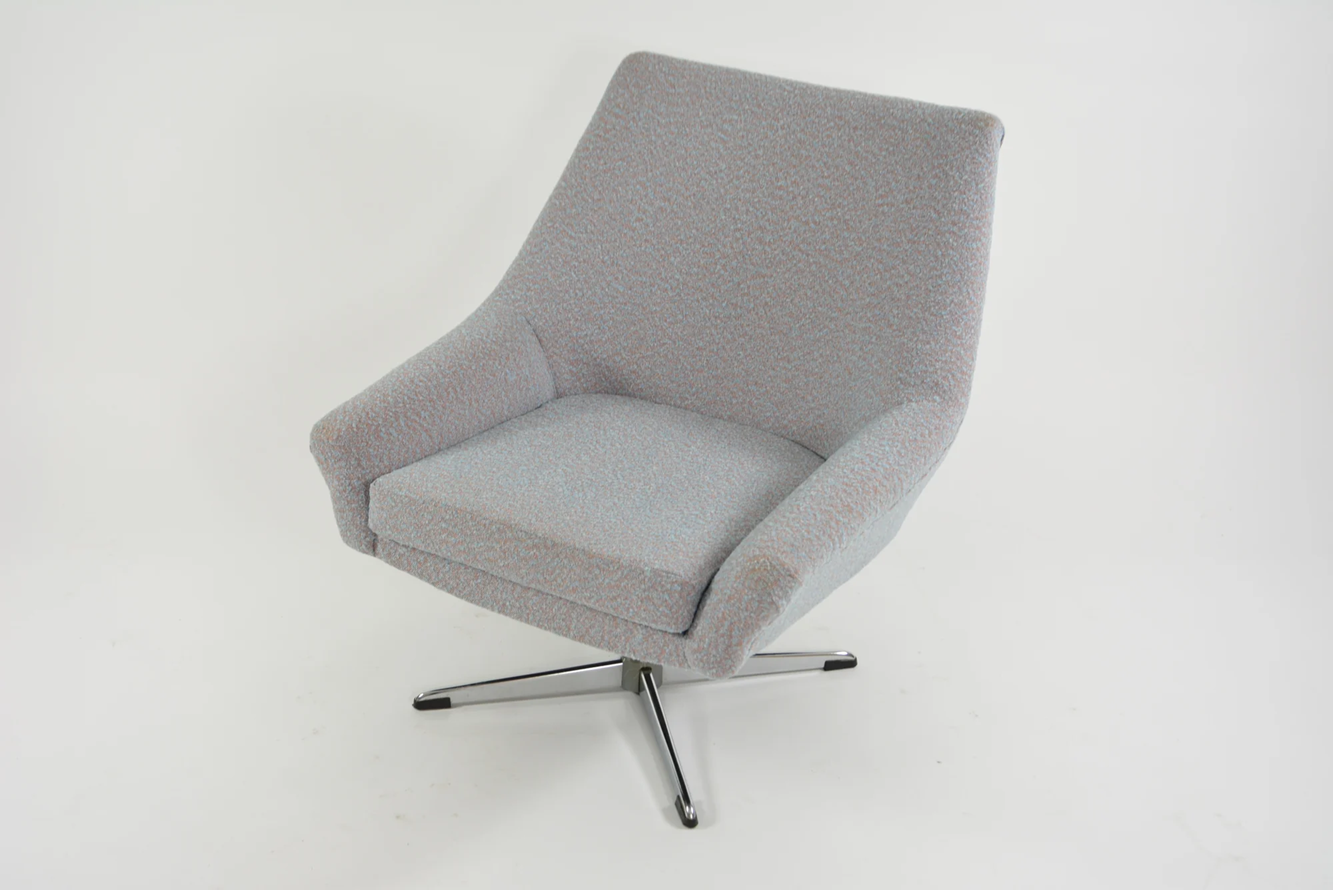 Fotel obrotowy vintage, Niemcy, lata 70