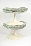 Vintage F585 footstool, designed by Geoffrey Harcourt, Artifort, Netherlands, 1960s