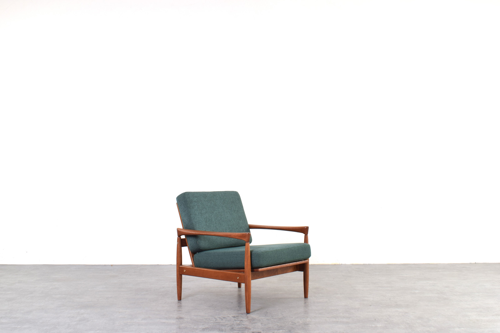 Pair of vintage Kolding armchairs, designed by Erik Wørts, manufactured by IKEA, 1960s