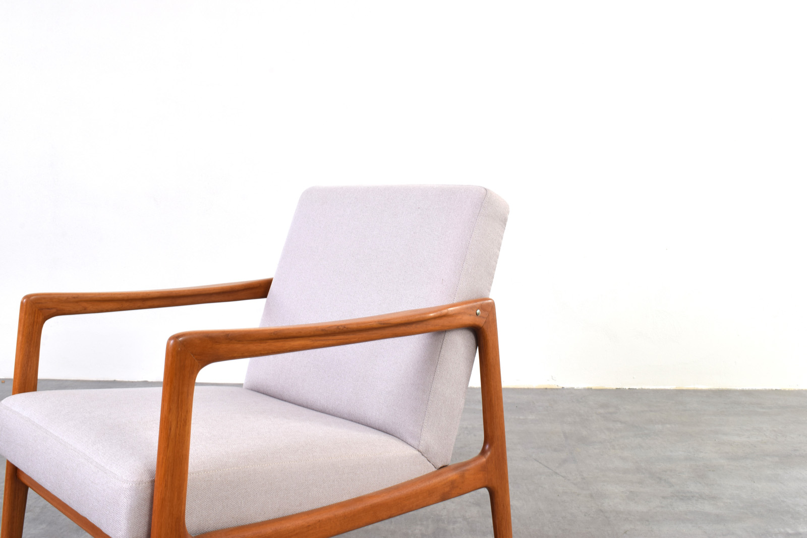 Teak armchair designed by Alf Svensson, made by Dux, Sweden, 1960s