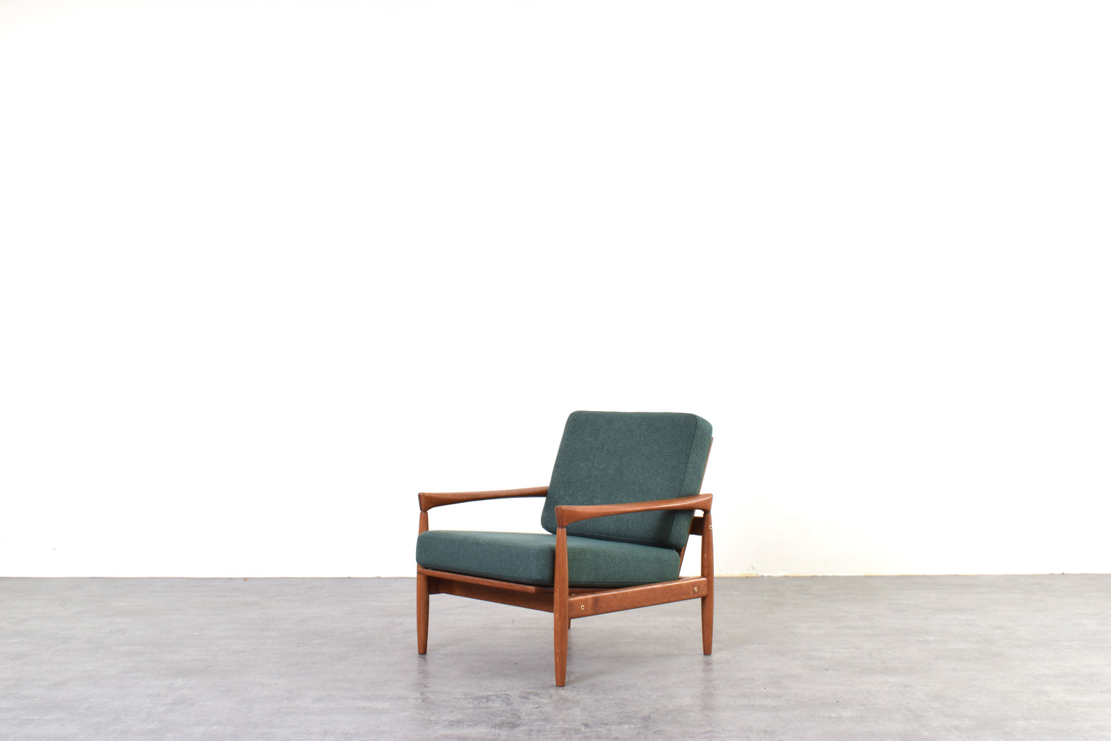 Pair of vintage Kolding armchairs, designed by Erik Wørts, manufactured by IKEA, 1960s