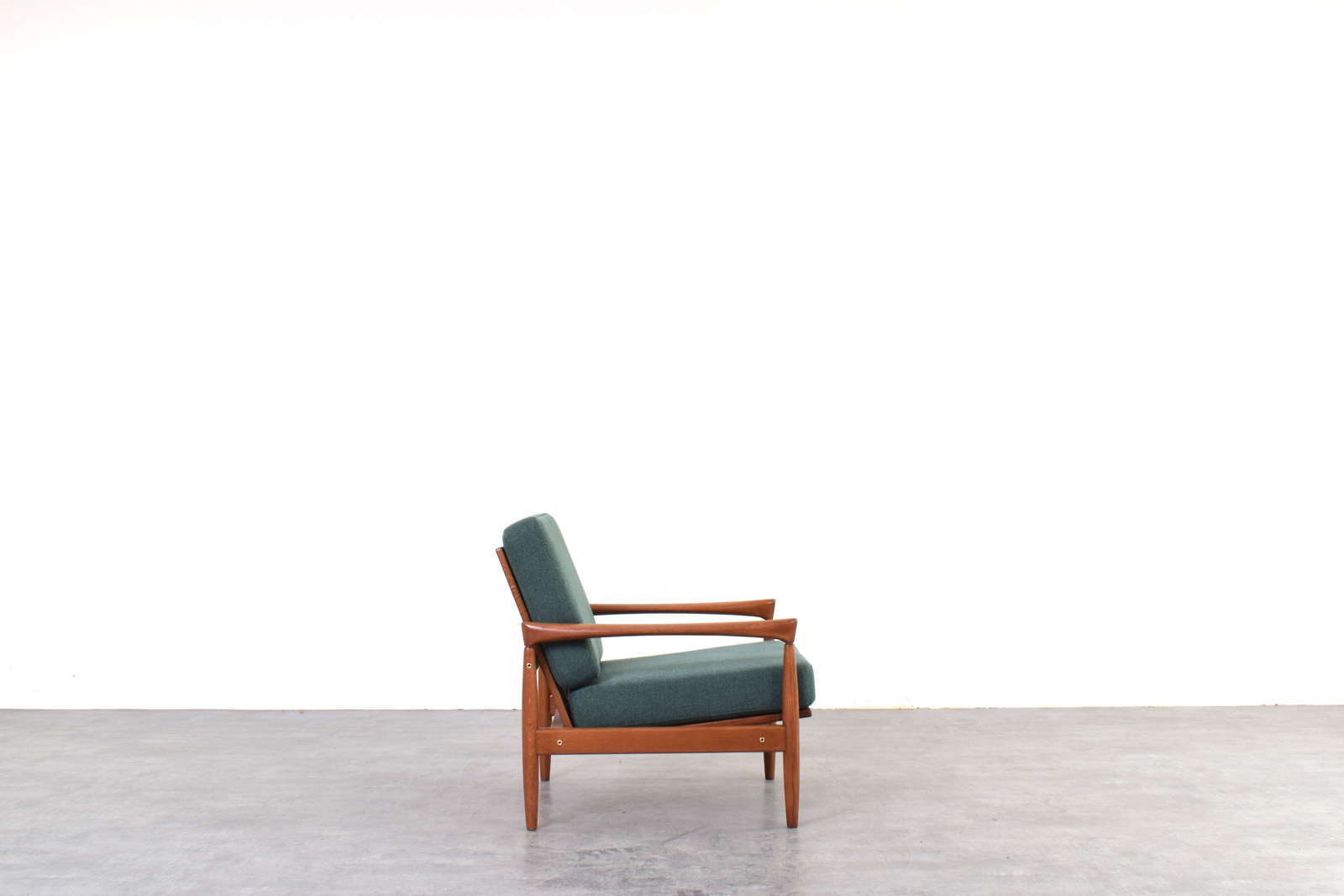 Pair of vintage Kolding armchairs, designed by Erik Wørts, manufactured by IKEA, 1960s