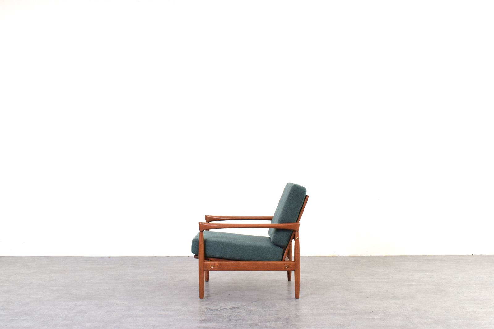 Pair of vintage Kolding armchairs, designed by Erik Wørts, manufactured by IKEA, 1960s