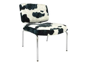 Chromowany fotel vintage, Francja, lata 70