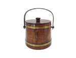 Wooden cookie jar, Vermont, USA, 1960s