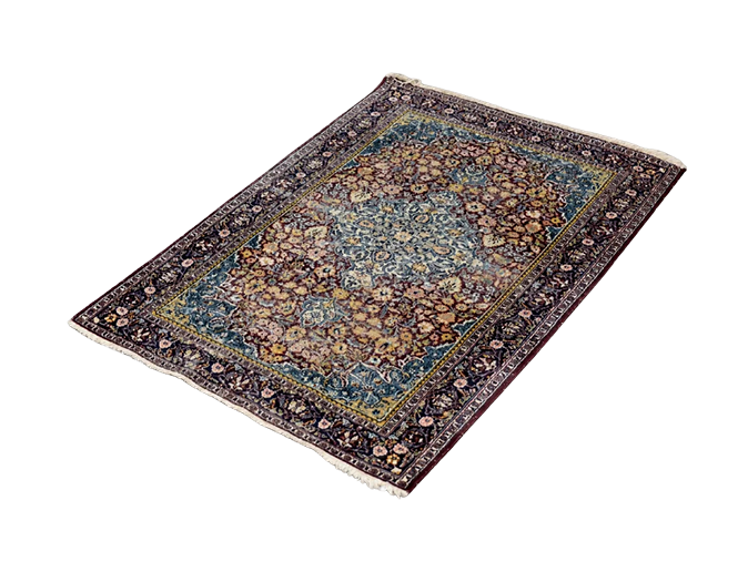 Isfahan Oriental Rug, Persia/Iran, 1940s