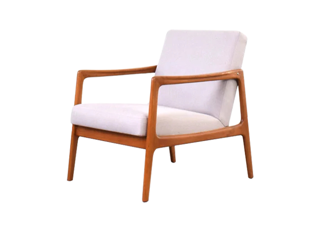 Teak armchair designed by Alf Svensson, made by Dux, Sweden, 1960s