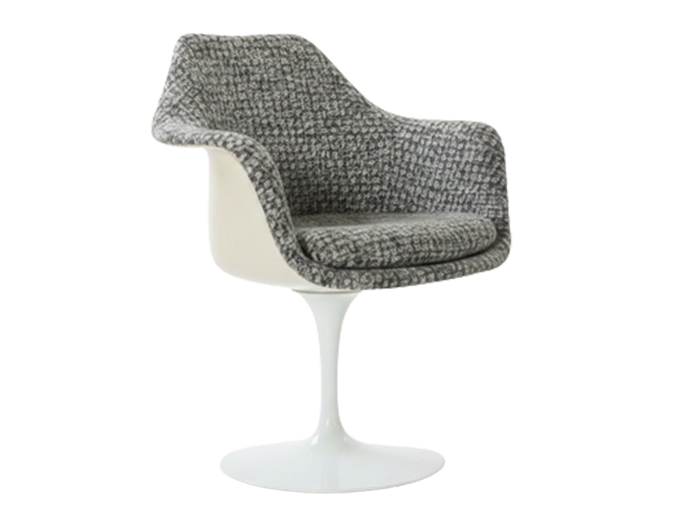 Swivel "Tulip" armchair designed by Eero Saarinen, Knoll, Netherlands, 1970s