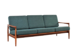 Vintage Kolding sofa, designed by Erik Wørts, produced by IKEA, Sweden, 1960s