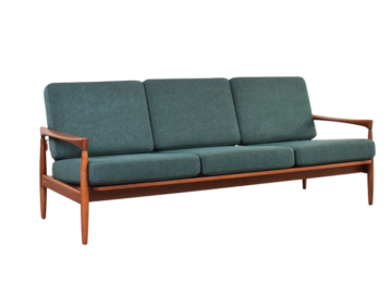 Sofa vintage Kolding, proj. Erik Wørts prod. IKEA, Szwecja, lata 60