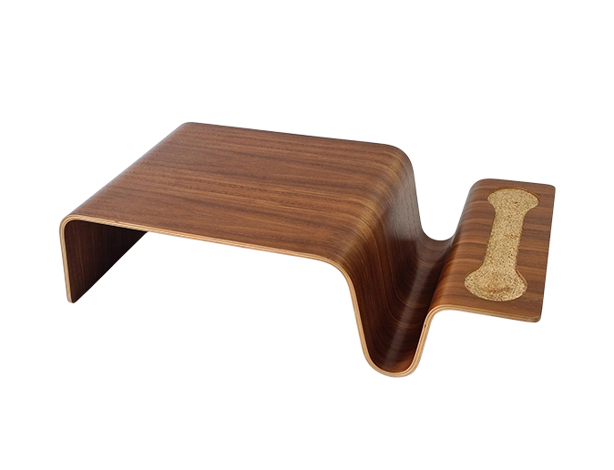 Vintage Overlap Tray side table, designed by Eric Pfeiffer, United