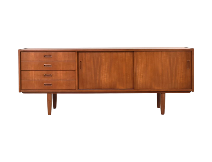 Komoda tekowa vintage, Dania, lata 60