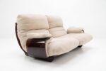 Two-seater Marsala sofa designed by Michel Ducaroy for Ligne Roset, France, 1970s