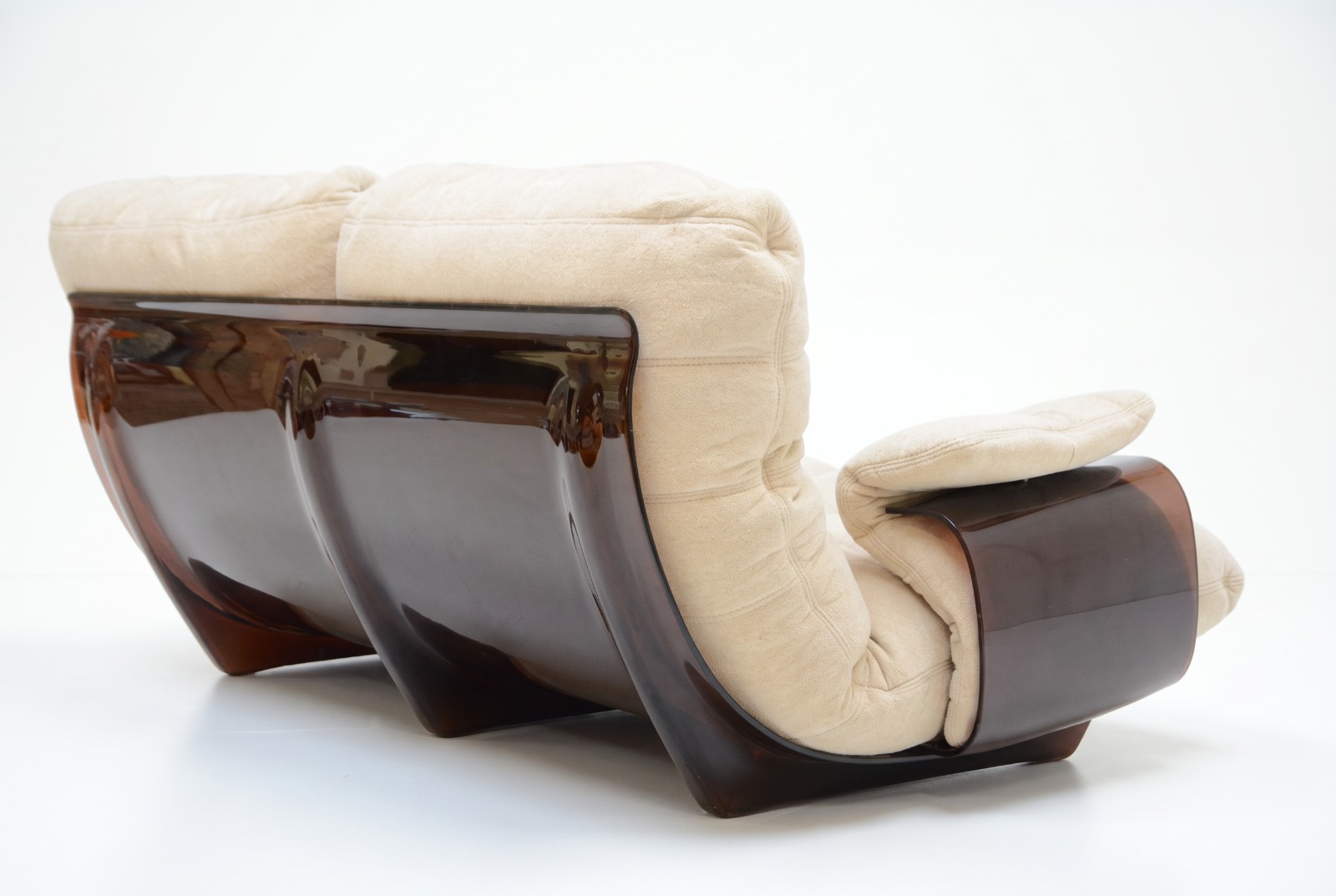 Two-seater Marsala sofa designed by Michel Ducaroy for Ligne Roset, France, 1970s
