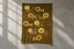 Lewki Woven Tapestry, designed by Maria Janowska for the Wielkopolska Artistic Industry Workers’ Cooperative, Poland, 1970s